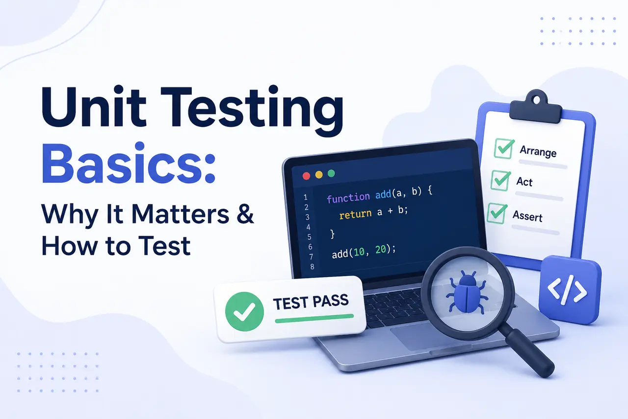 Unit Testing Basics: Why It Matters & How to Test